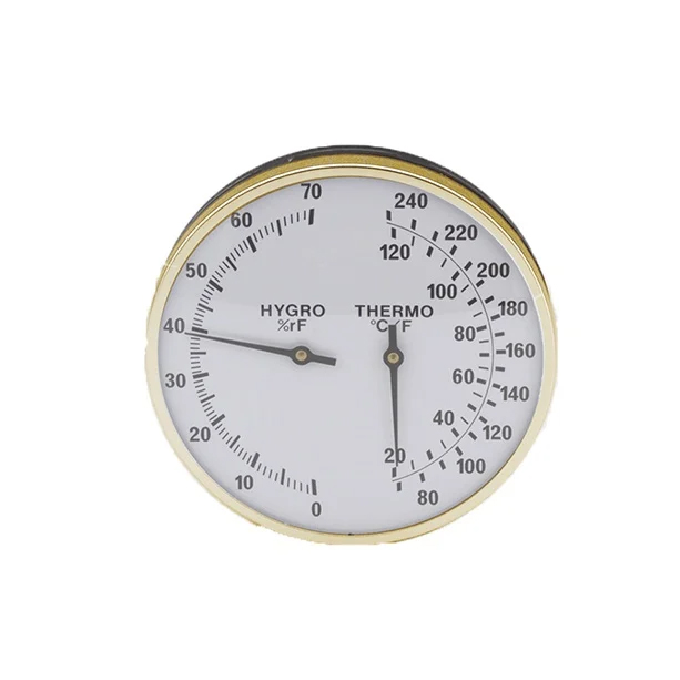 Round 4” Thermometer & Hygrometer