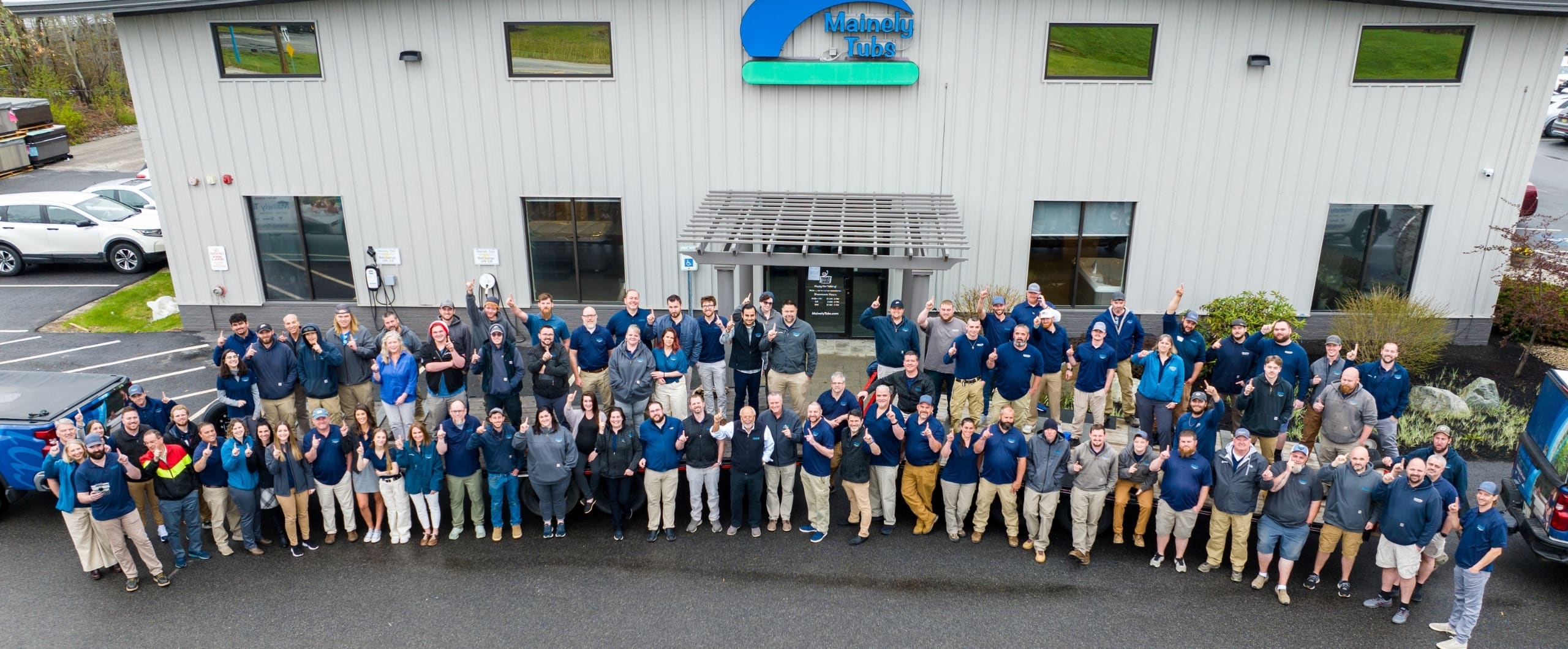 Mainely Tubs Company Photo at 2023 All Hands Meeting