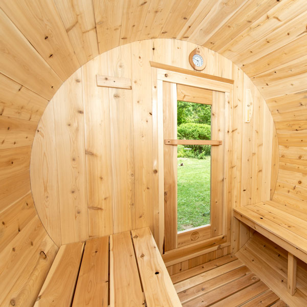 Acadia sauna interior