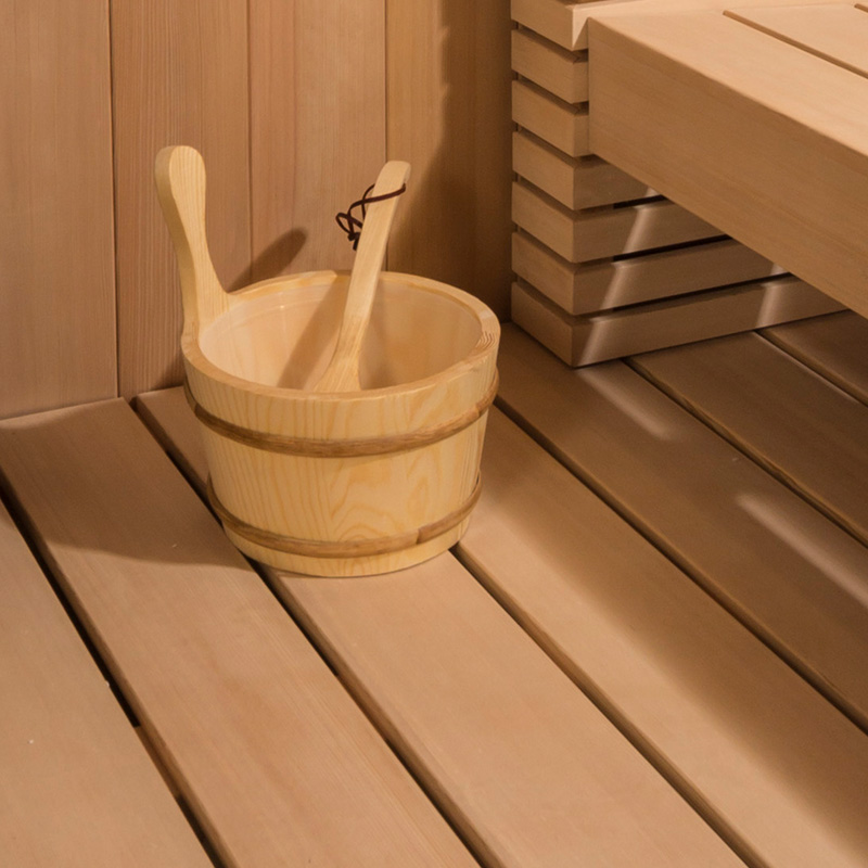 traditional sauna bucket