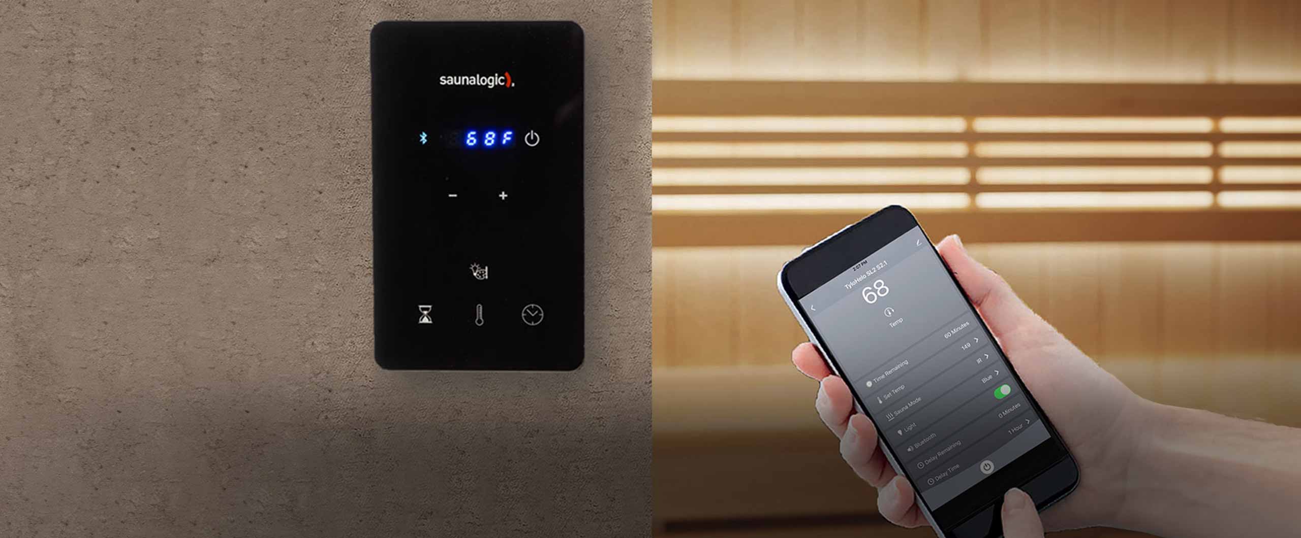 SaunaLogic2 Control and Mobile App